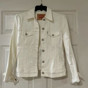 Levi's Women's Cream Denim Jacket